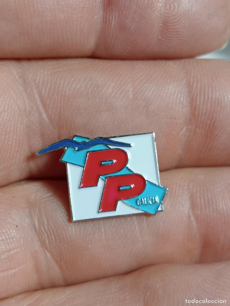Pins de colecci&oacute;n: PINS POL&Iacute;TICA PP PARTIDO POPULAR DE GALICIA SINDICATO