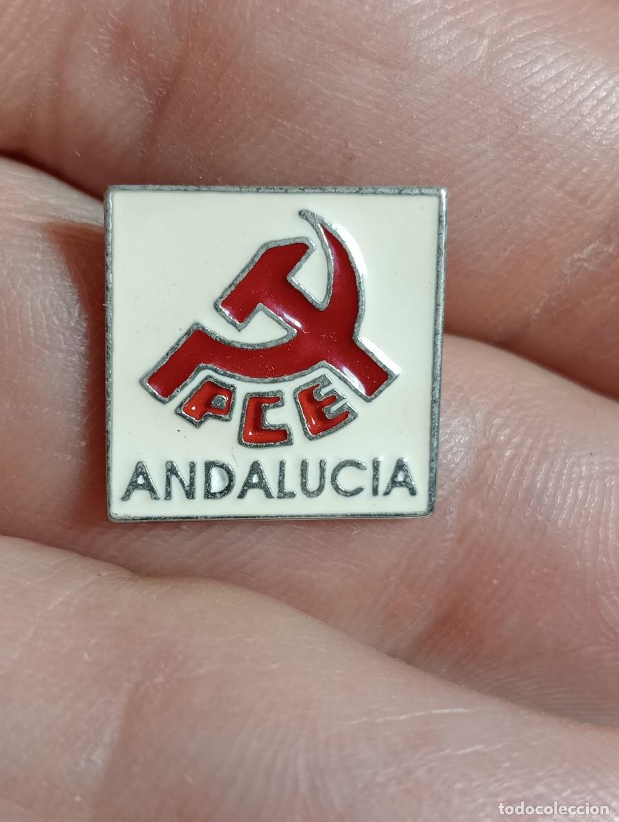 Pins de colecci&oacute;n: PINS PARTIDO COMUNISTA DE ESPA&Ntilde;A PCE ANDALUC&Iacute;A POL&Iacute;TICOS Y SINDICATOS, SINDICAL POL&Iacute;TICA IZQUIERDA