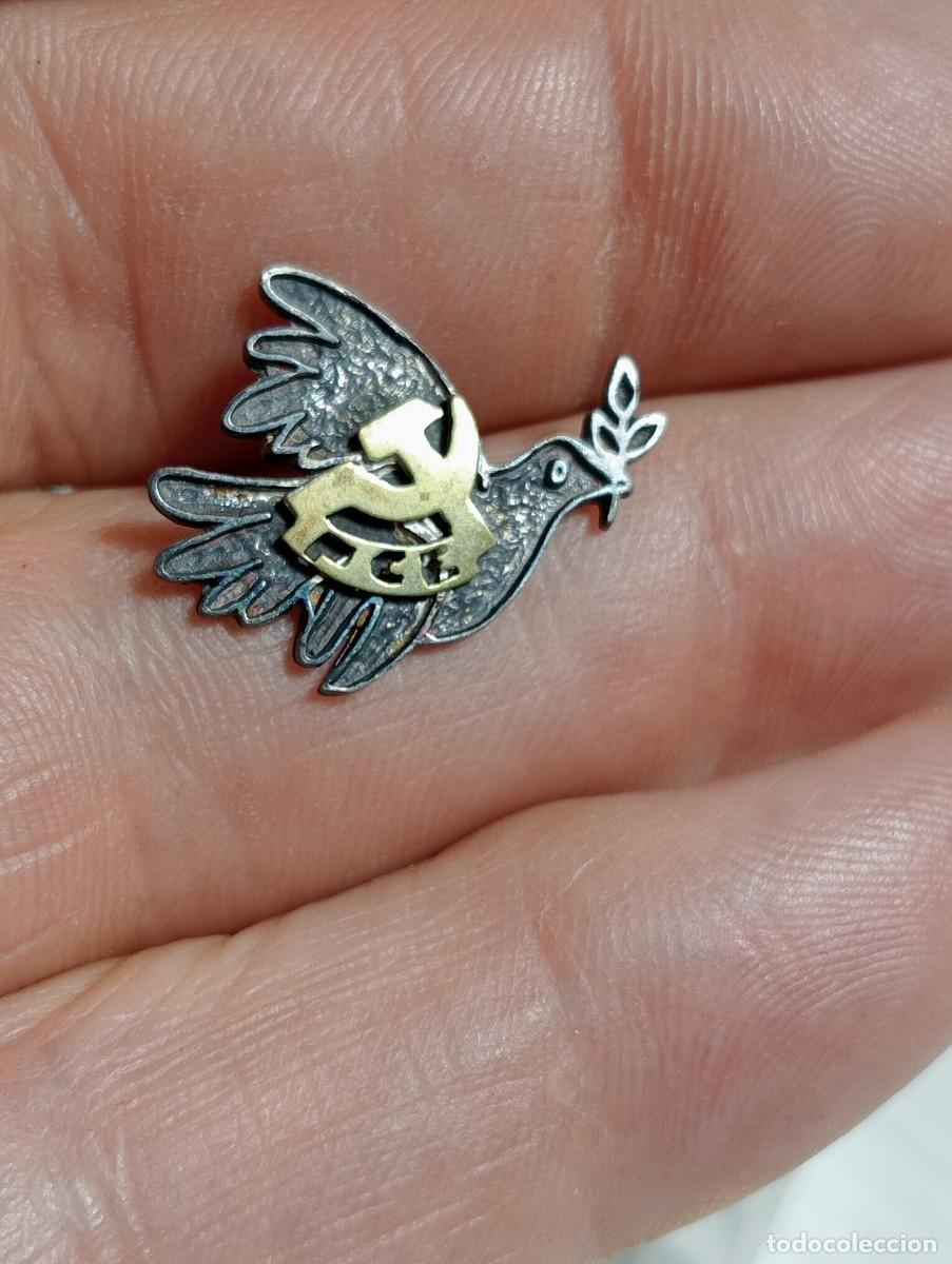 Pins de colecci&oacute;n: PINS PARTIDO COMUNISTA DE ESPA&Ntilde;A PCE PALOMA POL&Iacute;TICOS Y SINDICATOS, SINDICAL POL&Iacute;TICA IZQUIERDA