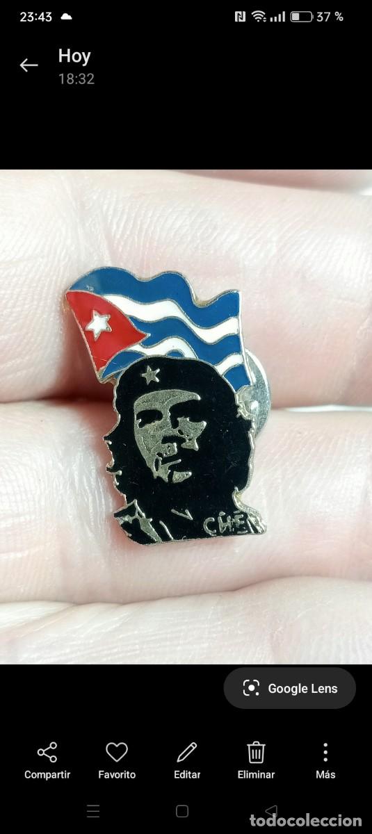 Pins de colecci&oacute;n: PINS CHE GUEVARA Y BANDERA CUBA POL&Iacute;TICOS SINDICAL POL&Iacute;TICA IZQUIERDA