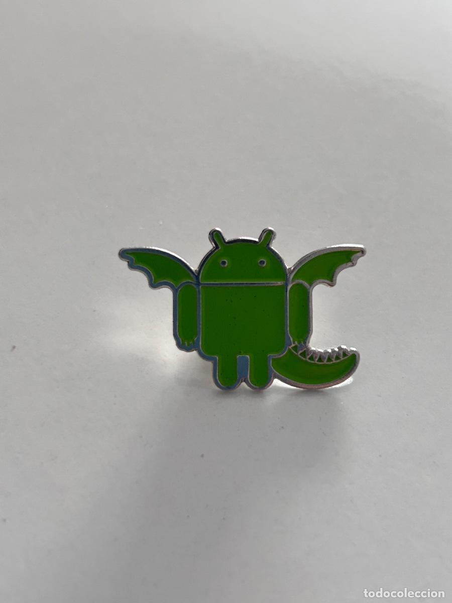 Pins de colecci&oacute;n: Pin MWC 2012 Google Android Drag&oacute;n Cola y Alas - Nuevo - Foto 3