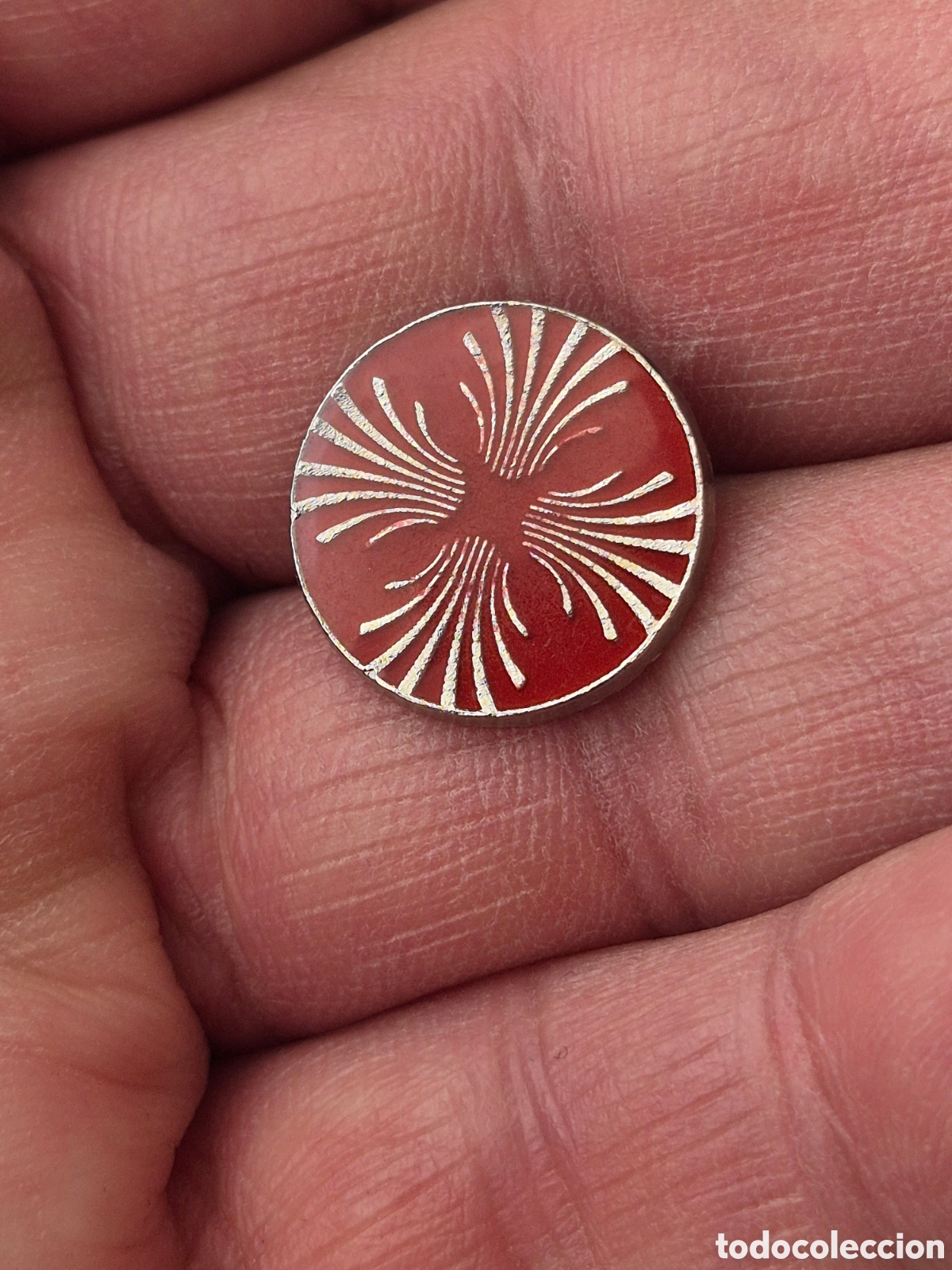 Pins de colecci&oacute;n: Pin antiguo Camino de Santiago Puente la Reina Navarra