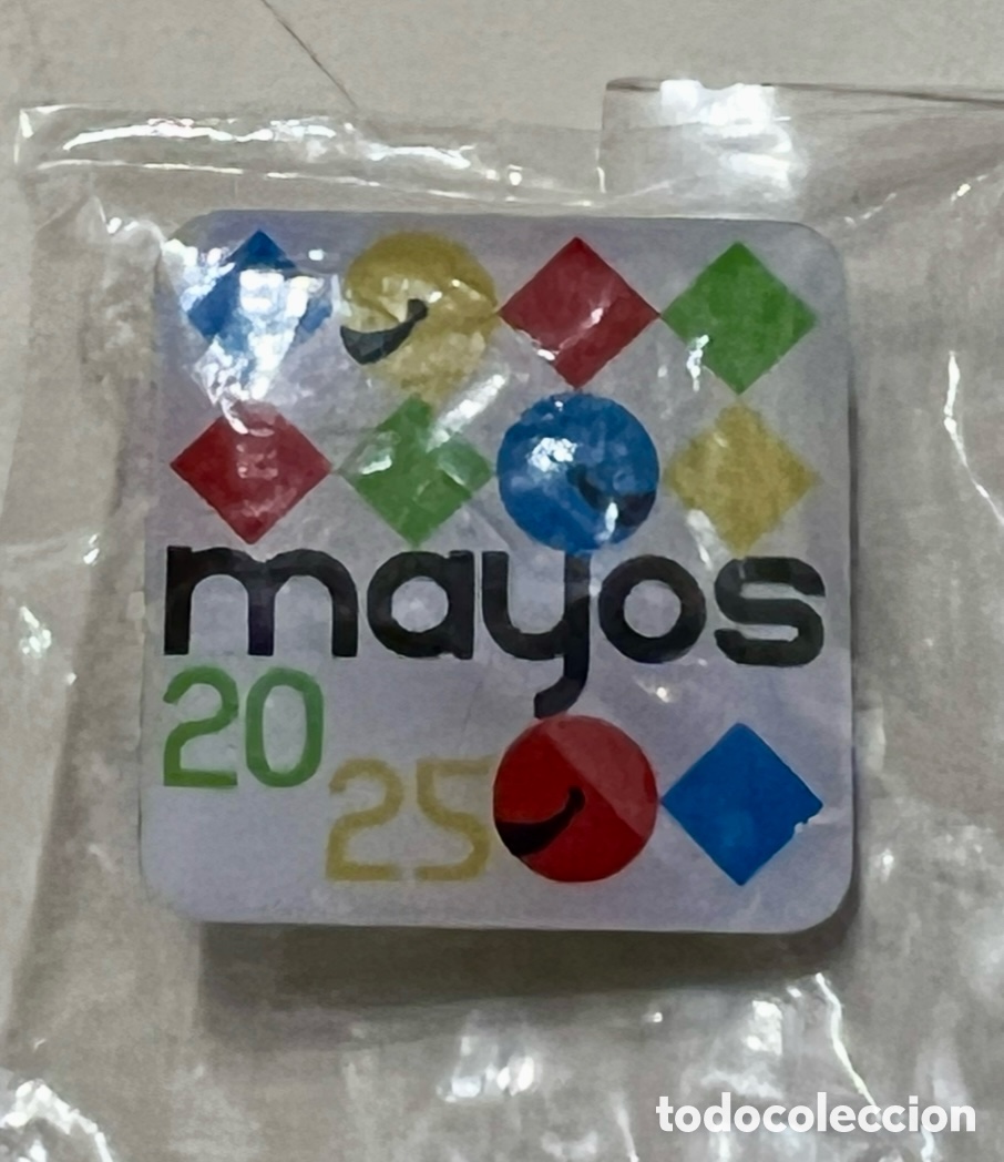 Pins de colecci&oacute;n: Pin. Fiesta de Los Mayos. Alhama de Murcia. 2025.