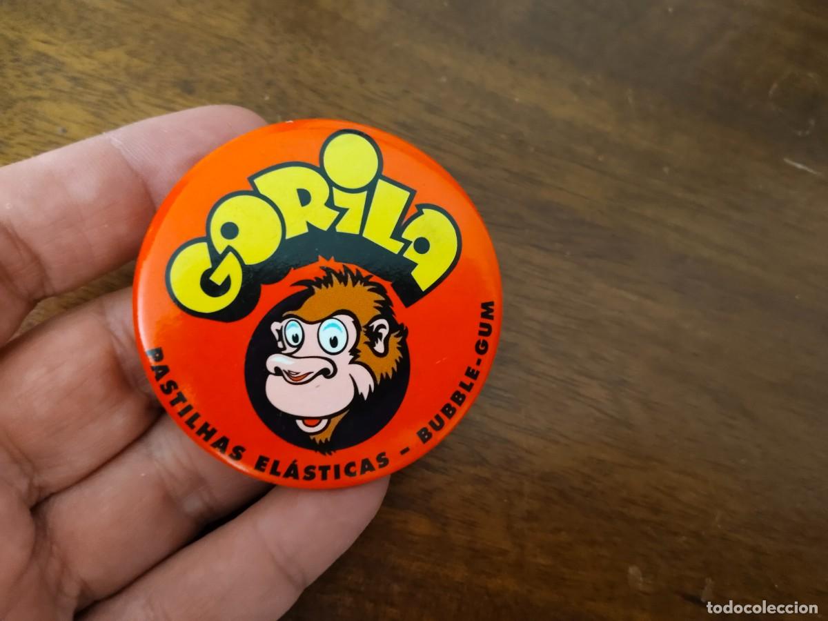 Collection pins: Chapa de Alfiler Chicles Gorila. Portugal.