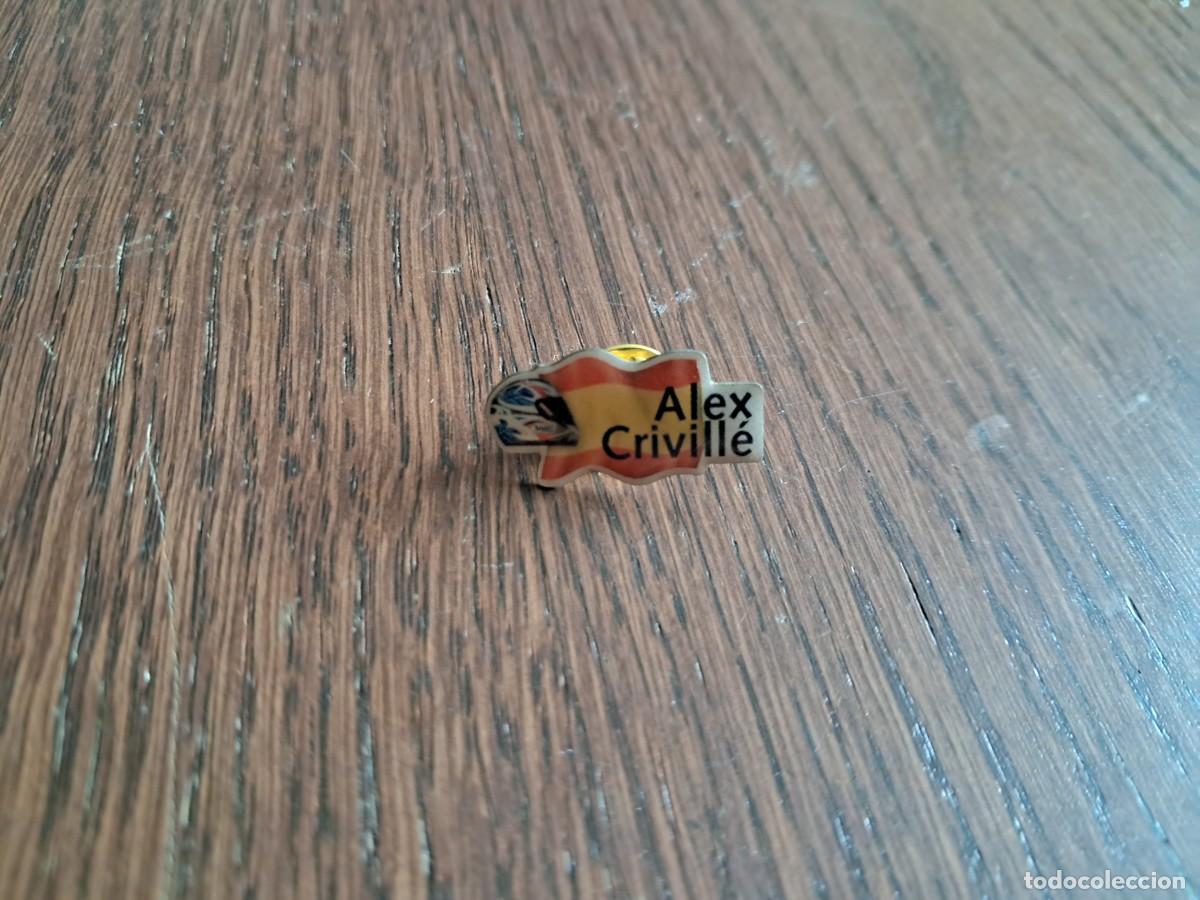 Pins de colecci&oacute;n: pin de motociclismo, Alex Crivill&eacute;.