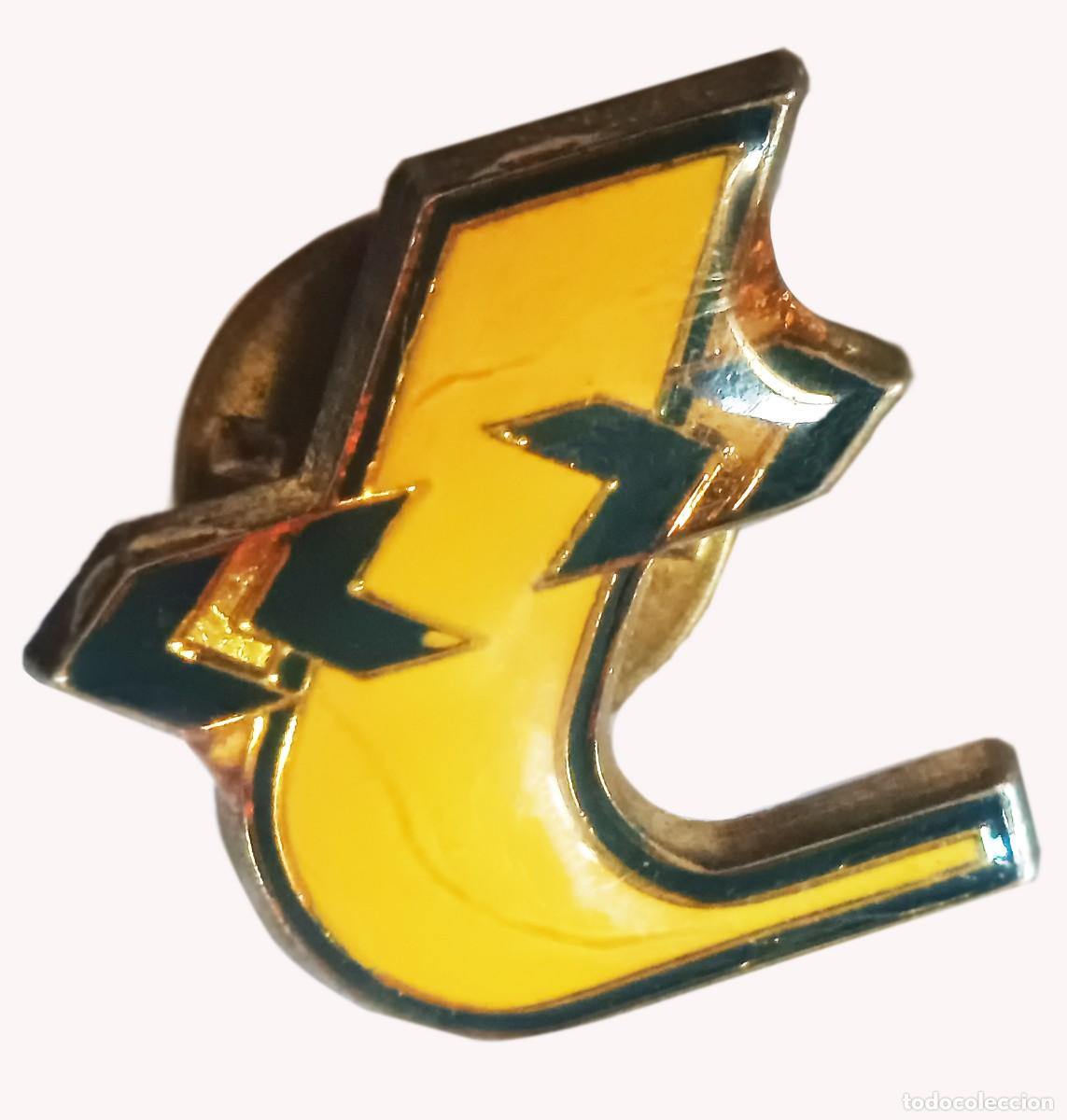 Pins de colecci&oacute;n: PIN METALICO SOLAPA ESMALTADO IMAGOTIPO REGIONAL DE RENFE 1,7 X 1,2 CM