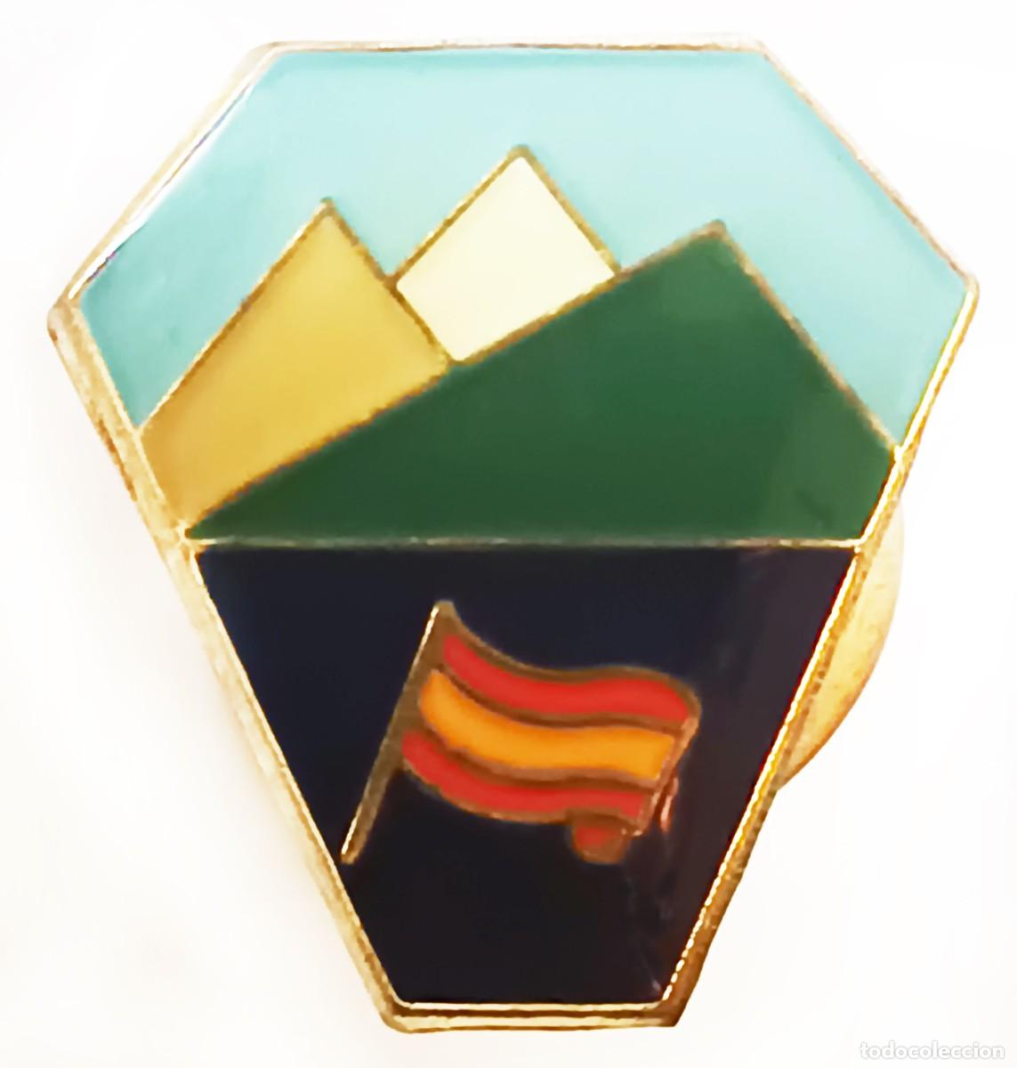 Pins de colecci&oacute;n: PIN METALICO SOLAPA ESMALTADO ASOCIACION TURISTICA FERROVIARIOS TURISFERR 1,6 X 1,5 CM
