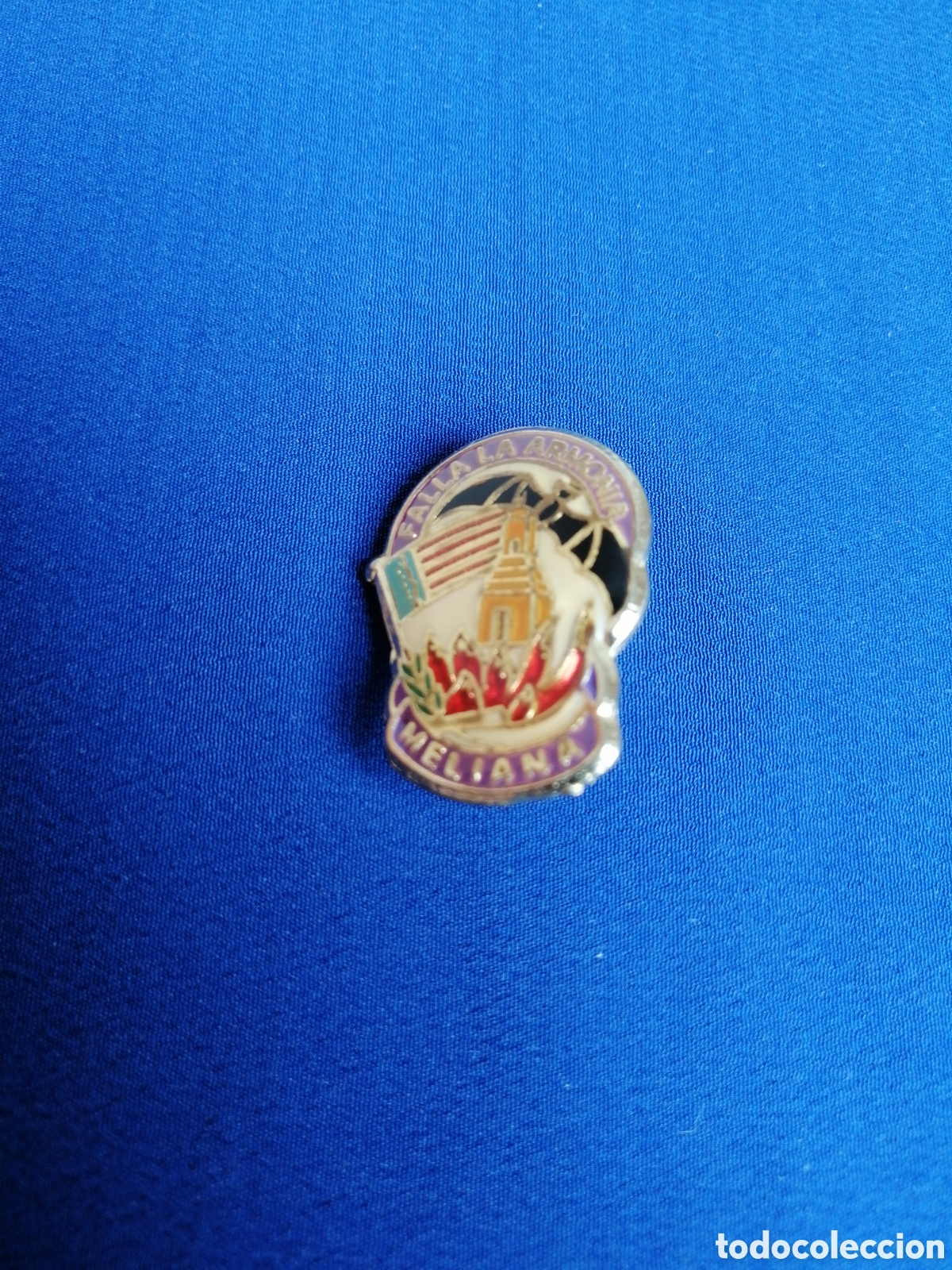Collection pins: FALLA LA ARMON&Iacute;A (MELIANA) VALENCIA INSIGNIA DE ALFIER