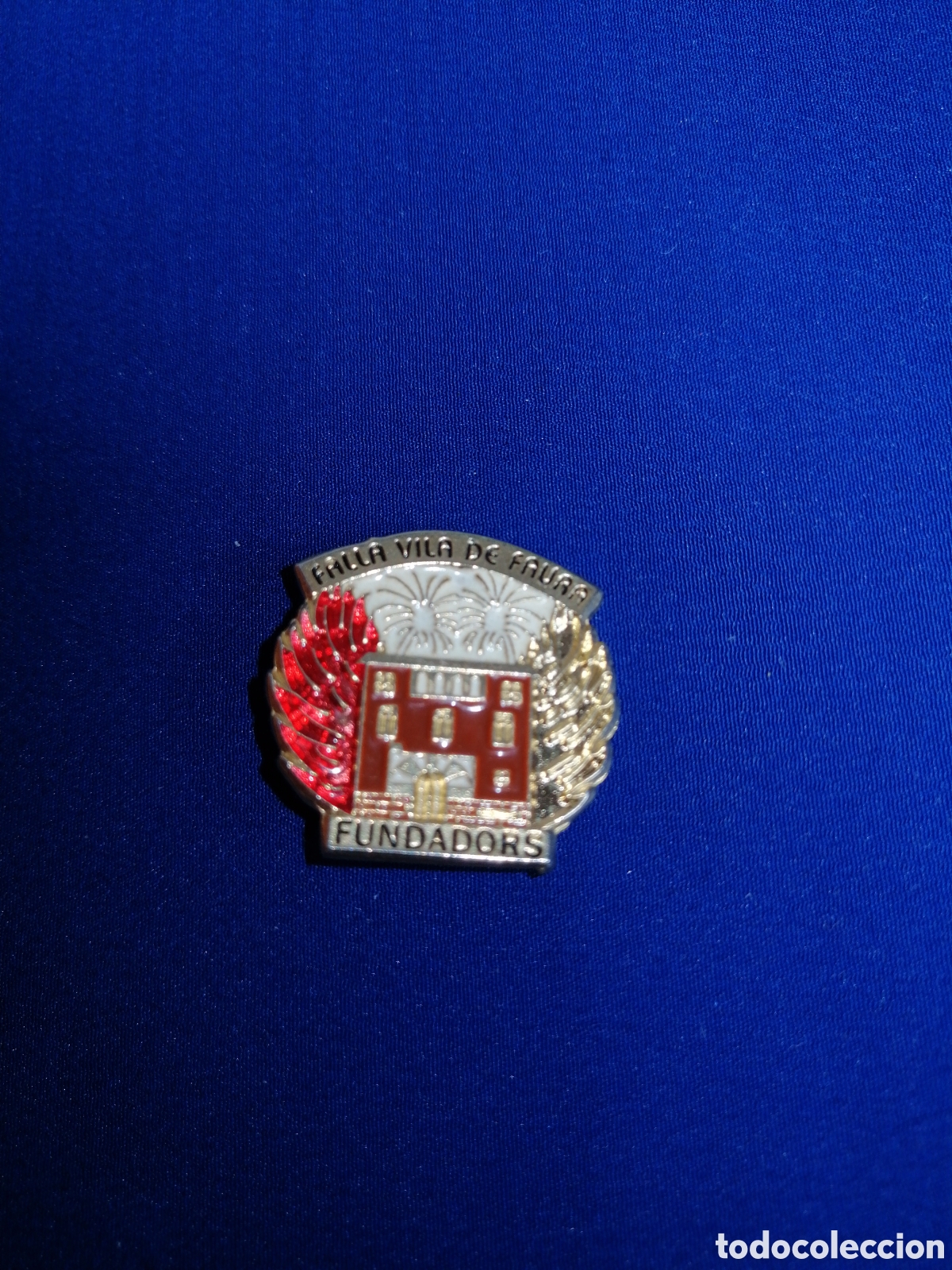 Pin's de collection: FALLA VILA DE FAURA (SAGUNTO) VALENCIA INSIGNIA DE ALFIER