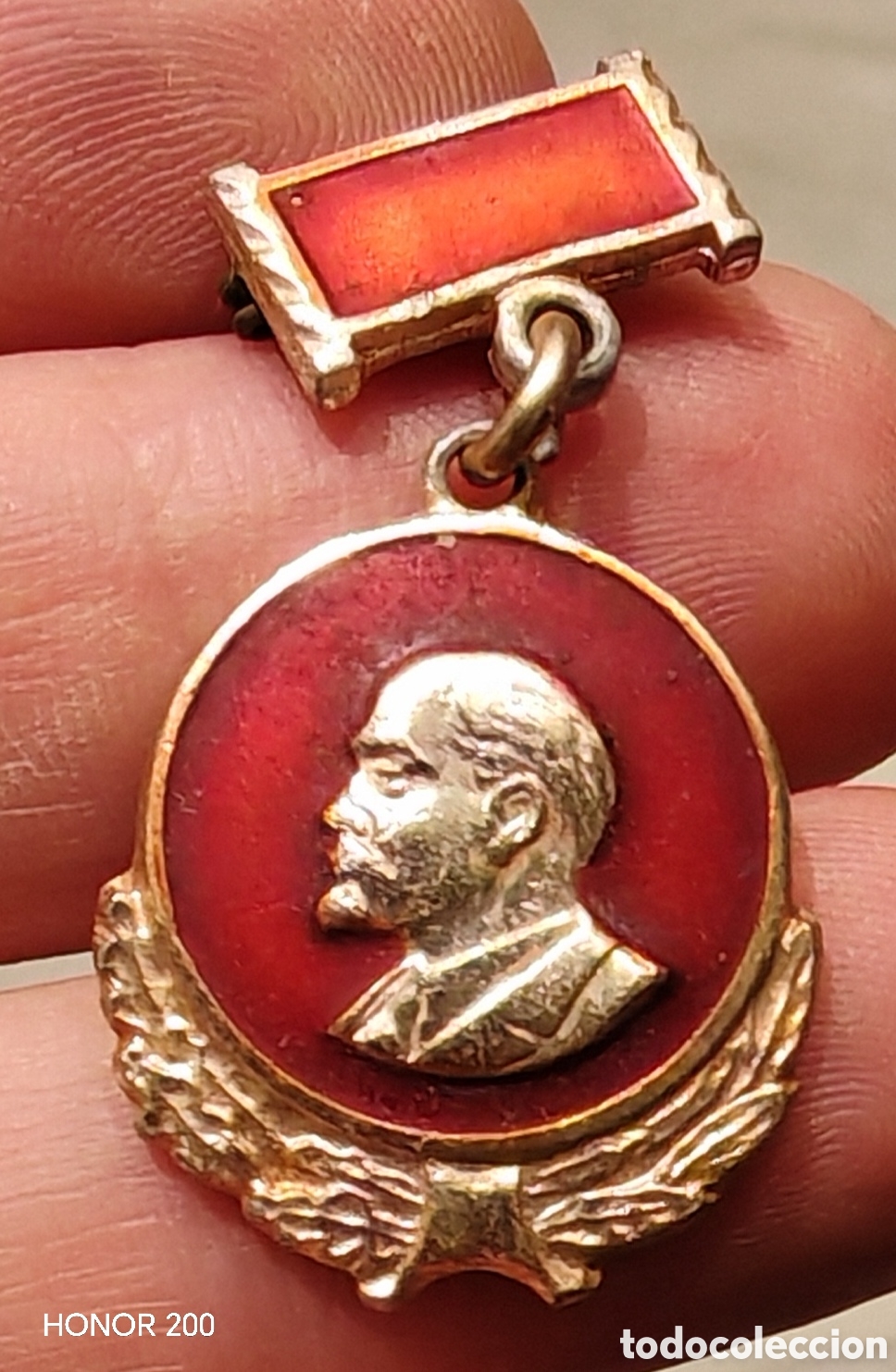 Pins de colecci&oacute;n: Insignia Broche Conmemorativo - Lenin - URSS. A&ntilde;os 60-80