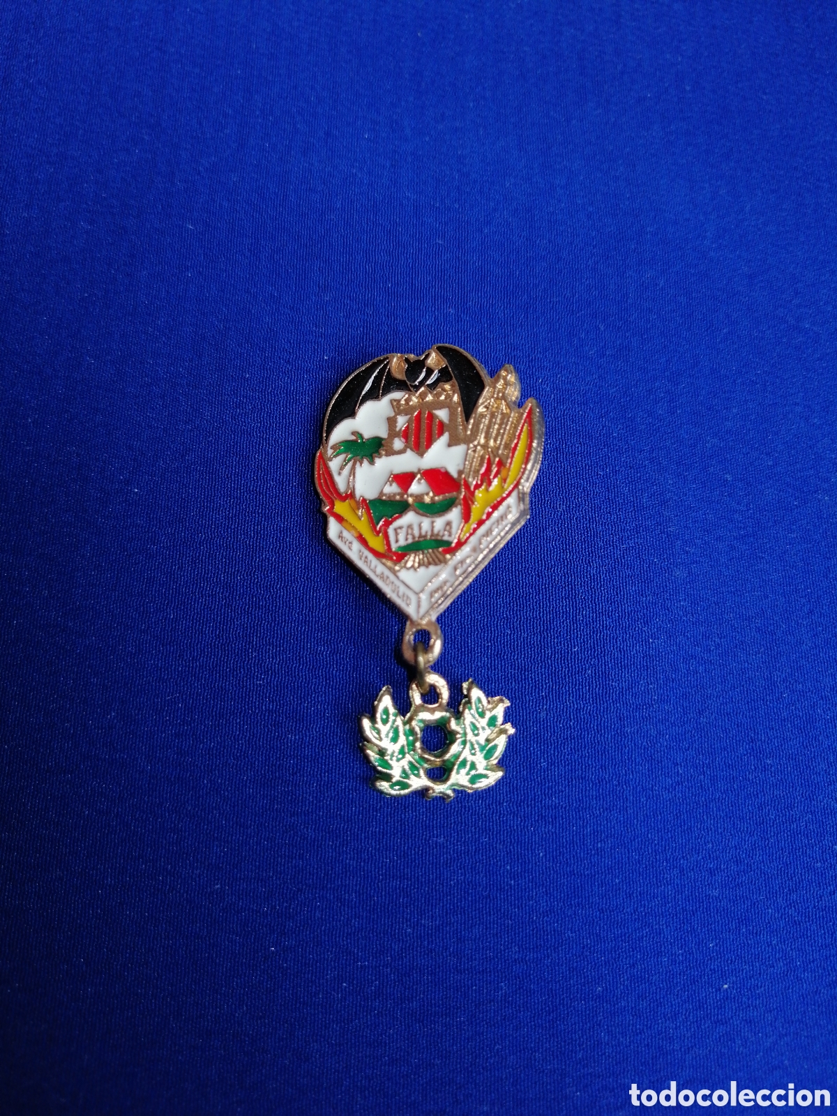 Pin's de collection: FALLA INGENIERO VICENTE PICHO - AVENIDA VALLADOLID N&Uacute;MERO DE COMISION 342 INSIGNIA DE ALFILER