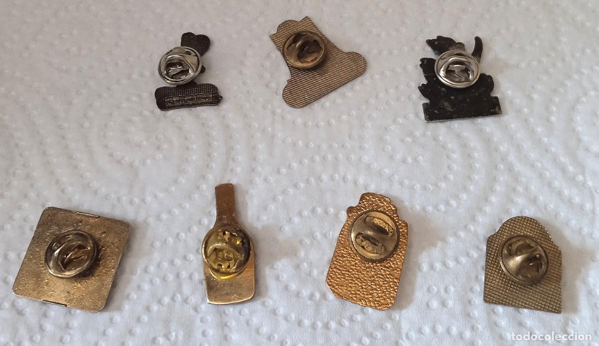 Pins de colecci&oacute;n: LOTE 7 PINS ANTIGUOS - Foto 2