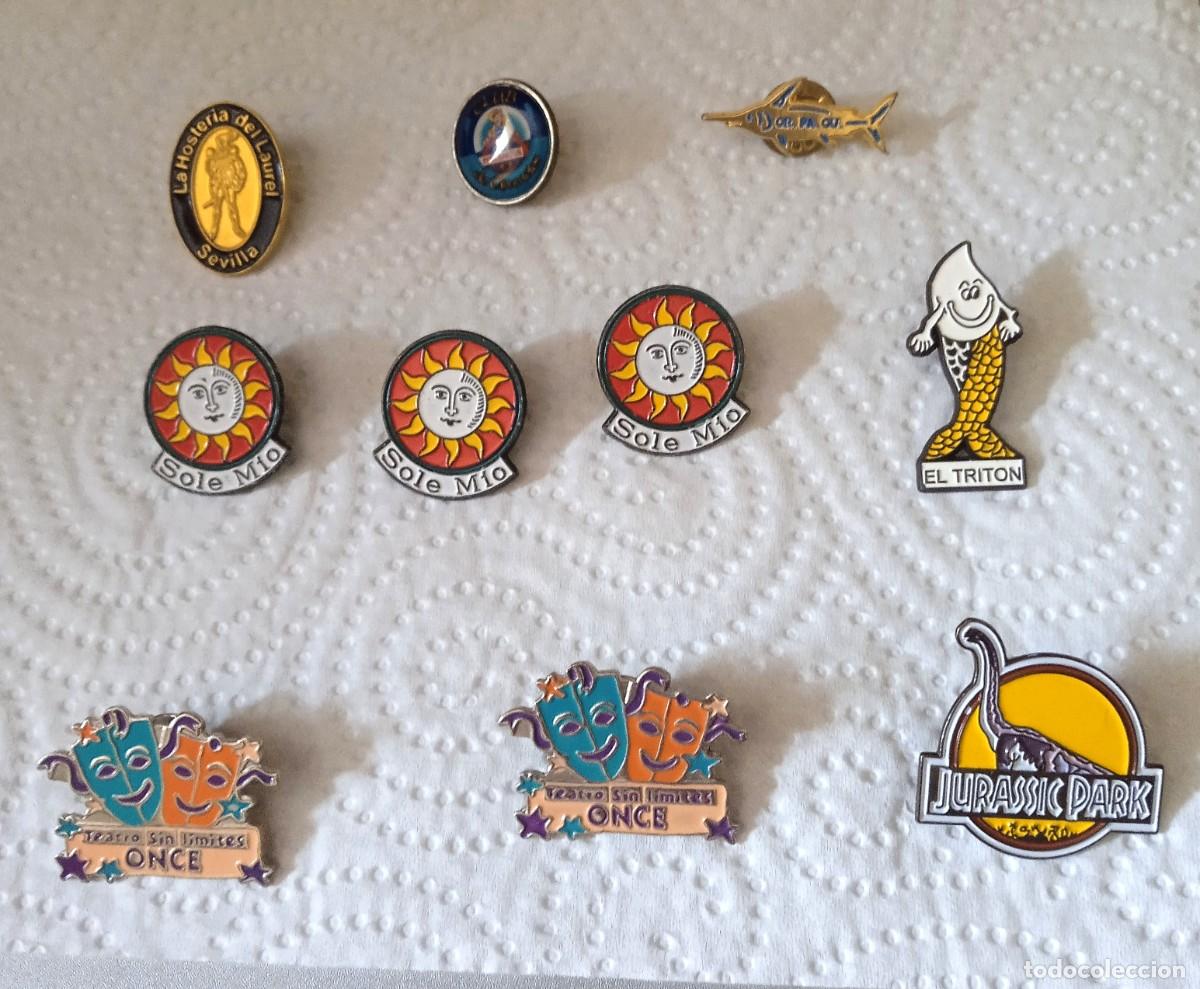 Pin's de collection: LOTE 10 PINS VARIADOS