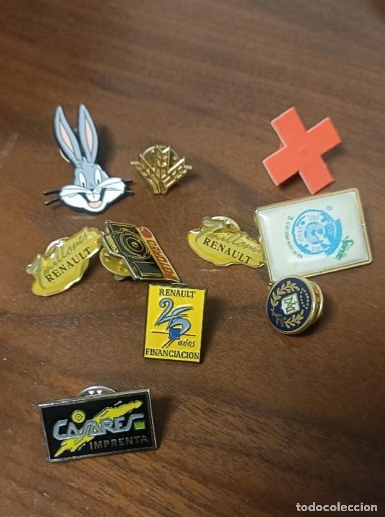 Pin's de collection: Lote de 10 pins publicidad