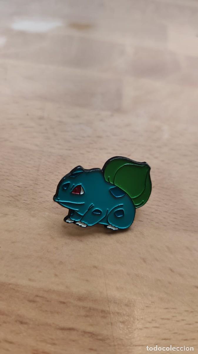 Pins de colecci&oacute;n: Pin Pok&eacute;mon Bulbasaur vintage Nintendo