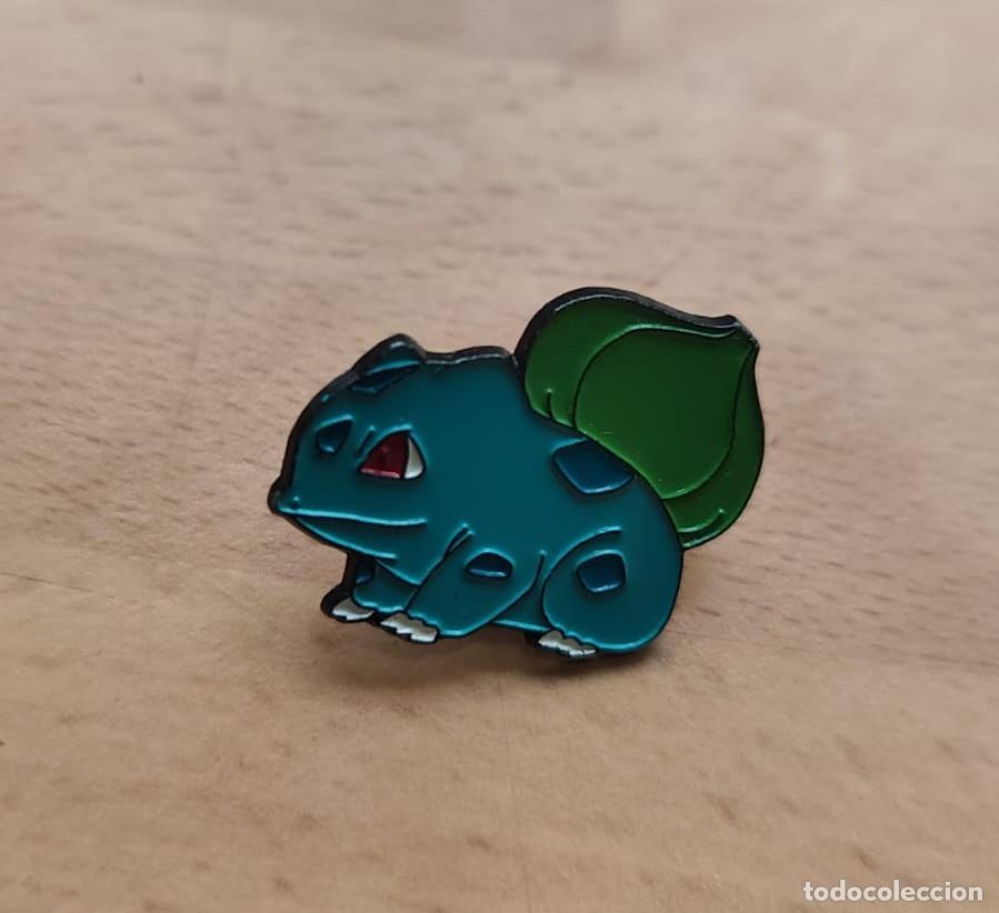 Pins de colecci&oacute;n: Pin Pok&eacute;mon Bulbasaur vintage Nintendo