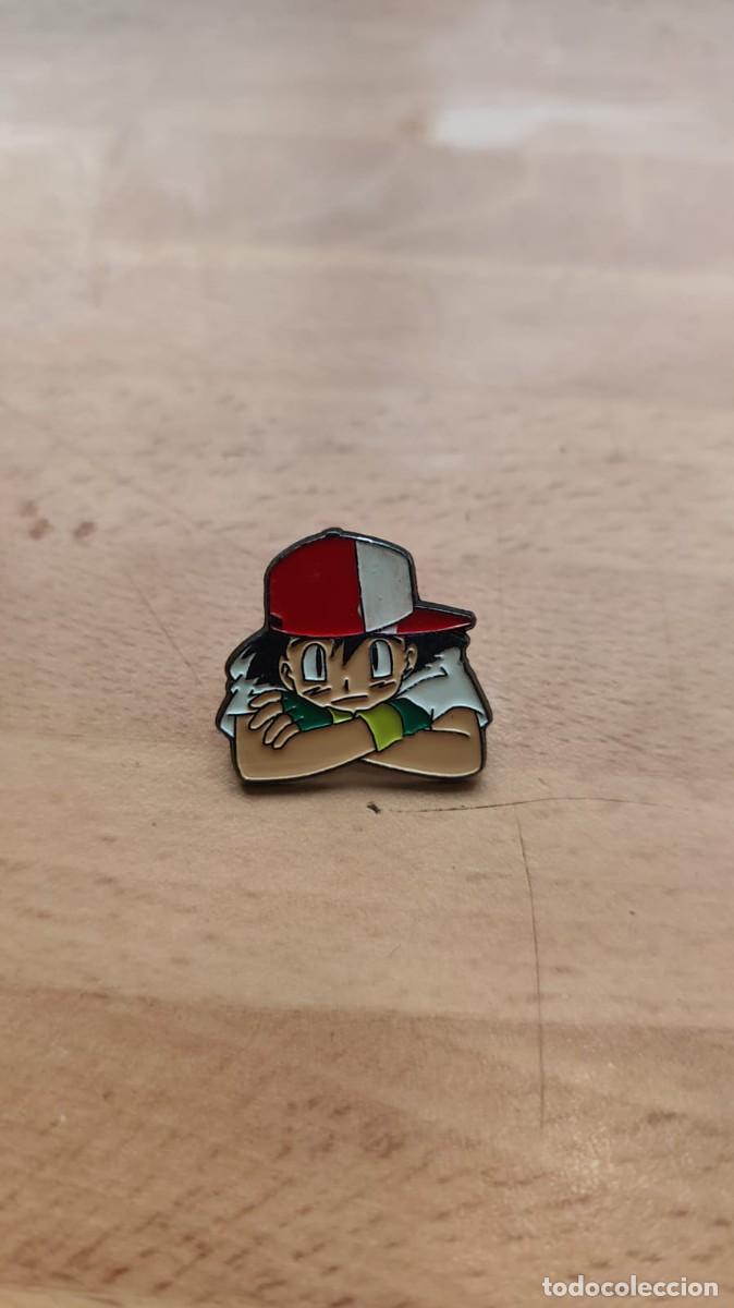 Pins de colecci&oacute;n: Pin Pok&eacute;mon Ash Ketchum vintage Nintendo