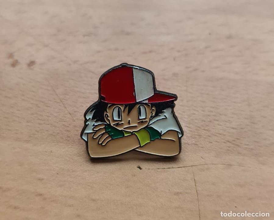 Pins de colecci&oacute;n: Pin Pok&eacute;mon Ash Ketchum vintage Nintendo