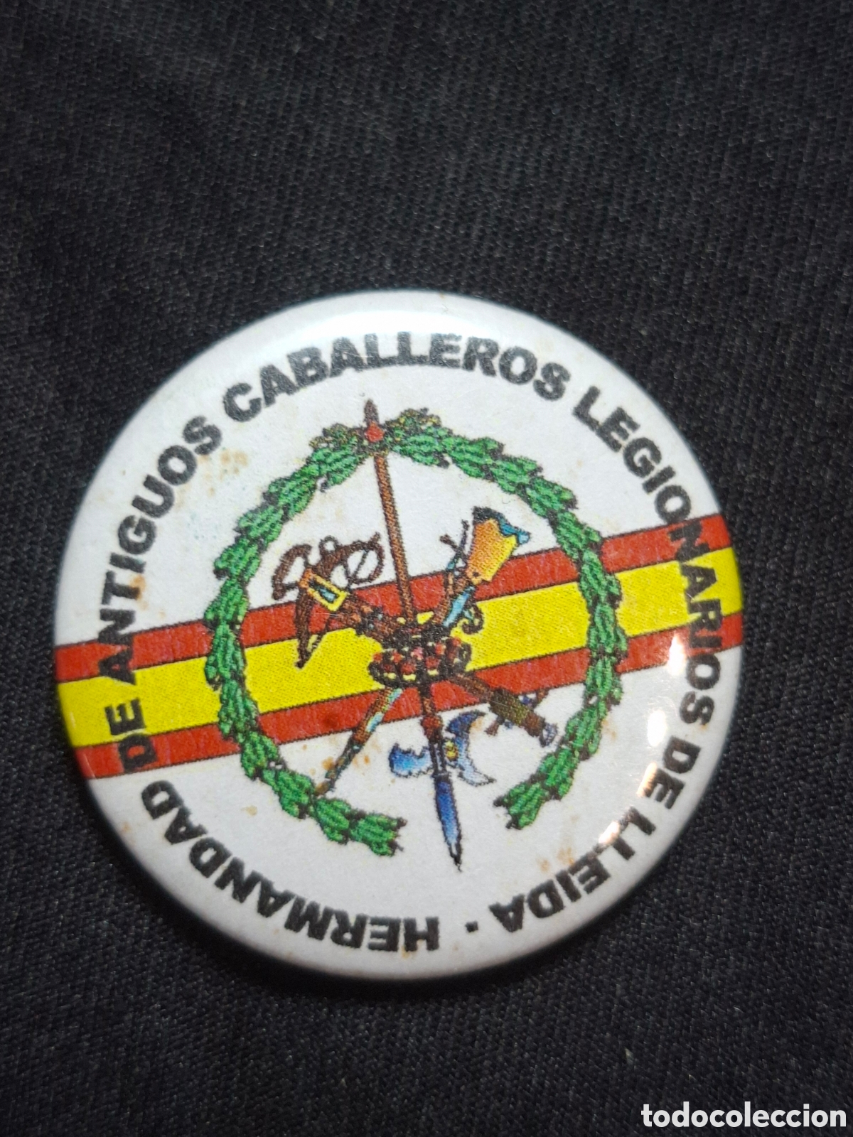 Pins de colecci&oacute;n: Pin Hermandad de Antiguos Caballeros Legionarios de Lleida - La Legi&oacute;n L&eacute;rida