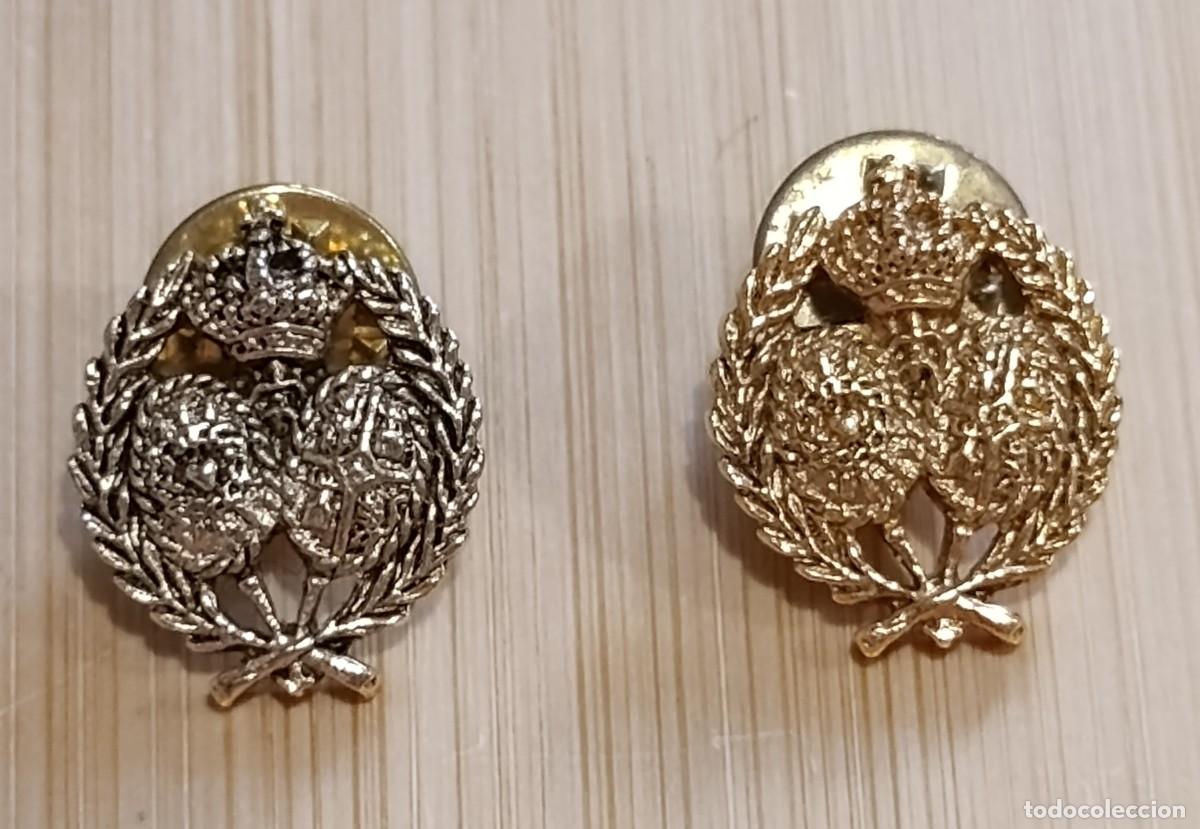 Pin's de collection: Lote 2 Pines Cofrades Hermandad de la Vera-Cruz Sanl&uacute;car de Barrameda (Dorado y Plateado)