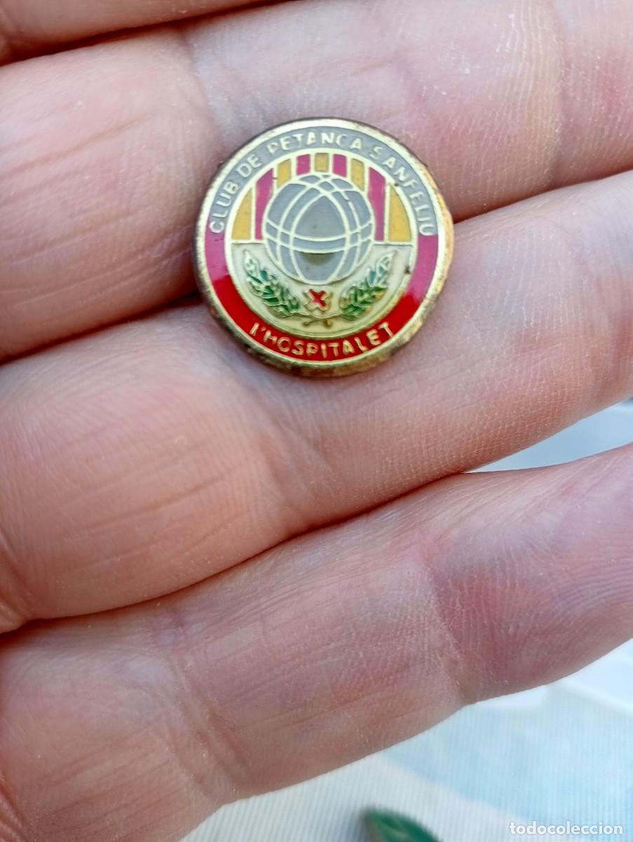 Pins de colecci&oacute;n: PINS CLUB PETANCA SAN FELIU L'HOSPITALET BARCELONA INSIGNIA