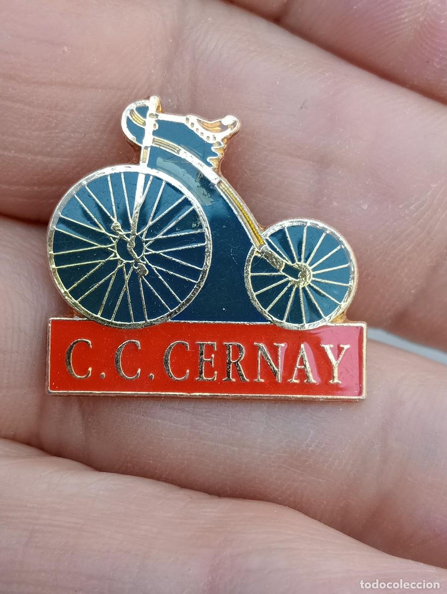 Pins de colecci&oacute;n: PINS CLUB CICLISTA CERNAY INSIGNIA