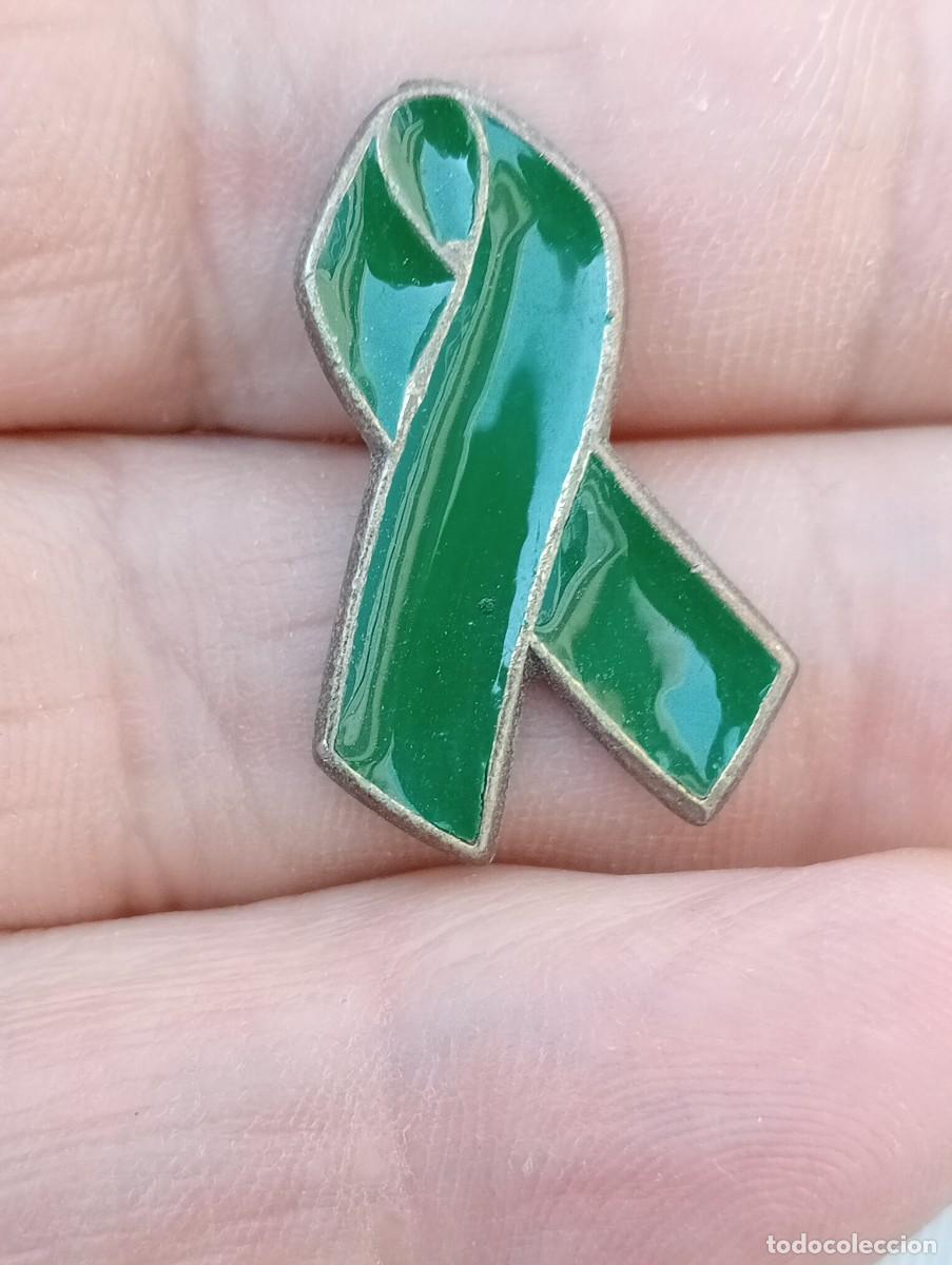 Pins de colecci&oacute;n: PINS LAZO VERDE SALUD MENTAL SOLIDARIDAD CONCIENCIACI&Oacute;N