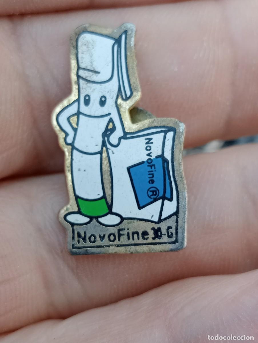 Pins de colecci&oacute;n: PINS MEDICAMENTO NOVOFINE MEDICINA FARMACIA FARMACEUTICO