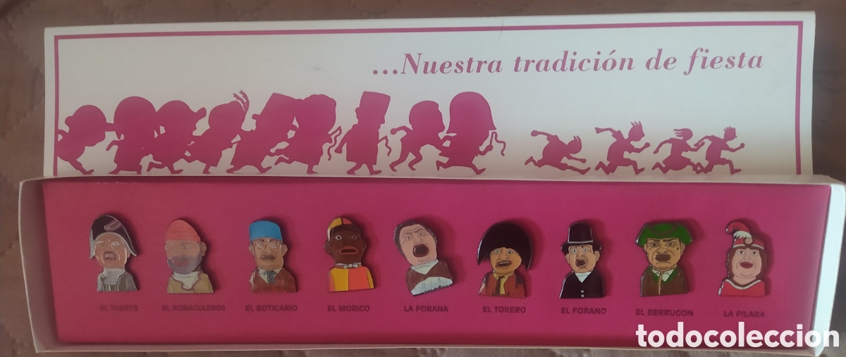 Pins de colecci&oacute;n: CABEZUDOS PILAR ZARAGOZA PINS