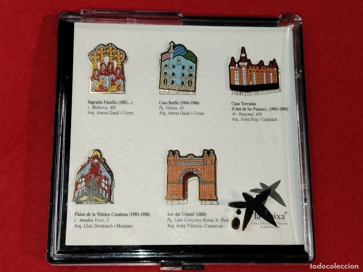 Pins de colecci&oacute;n: Pins de Barcelona Modernista de &rdquo;La Caixa&rdquo; - Foto 1