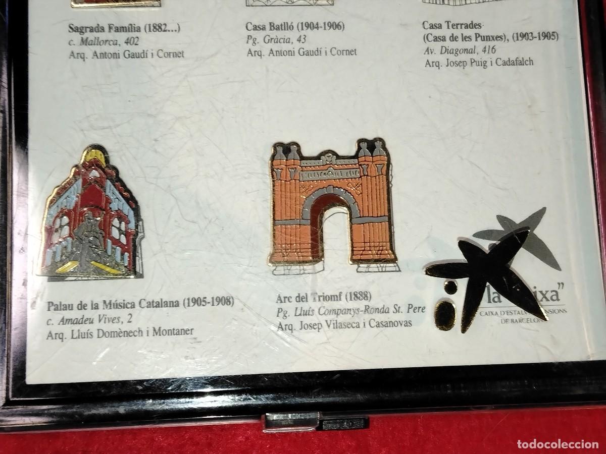 Pins de colecci&oacute;n: Pins de Barcelona Modernista de &rdquo;La Caixa&rdquo; - Foto 2