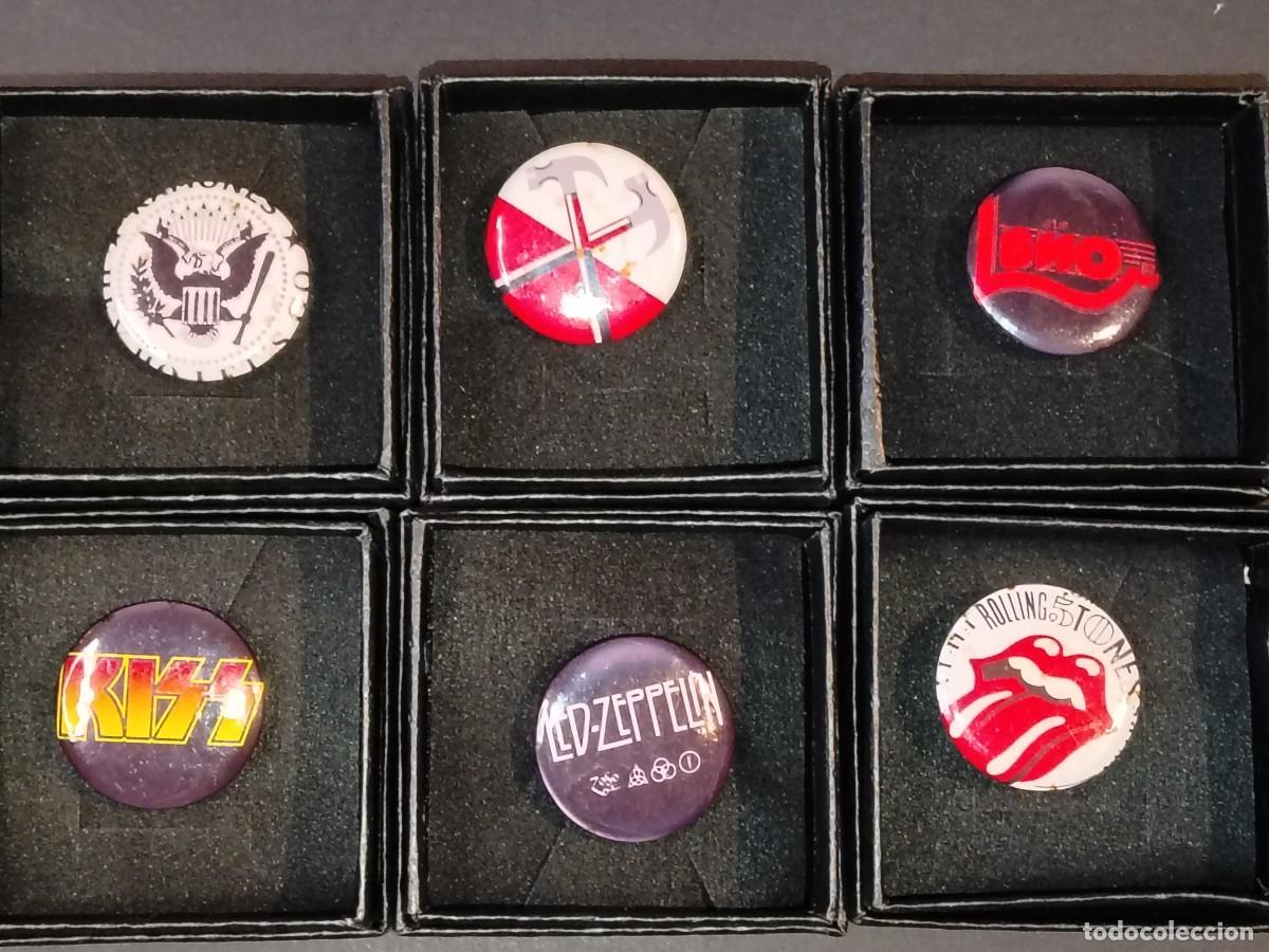Sammlung von Pins: COLECCI&Oacute;N DE CHAPAS GRUPOS MUSICALES