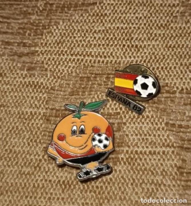 Pin's de collection: Pin Naranjito y espa&ntilde;a'82