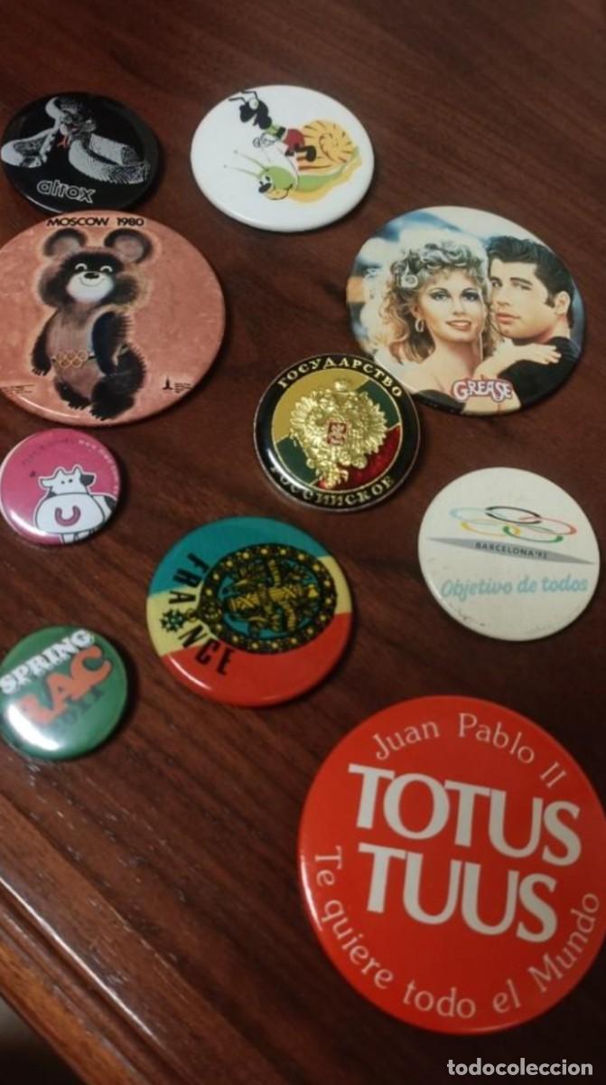 Pin's de collection: Lote 10 chapas imperdible