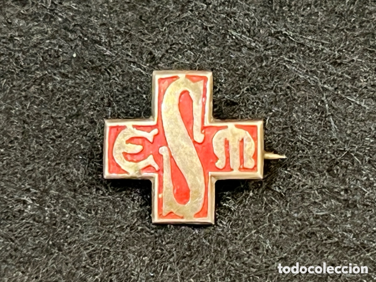 Collection pins: ESCUELA SUPERIOR DE MEDICINA ANTIGUA INSIGNIA DE AGUJA PIN M&Eacute;DICOS ESM.