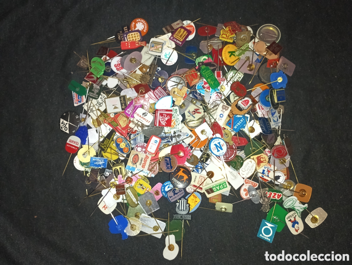 Sammlung von Pins: Lote alrededor de 250 alfiler aguja pins a&ntilde;os 60 lote 3