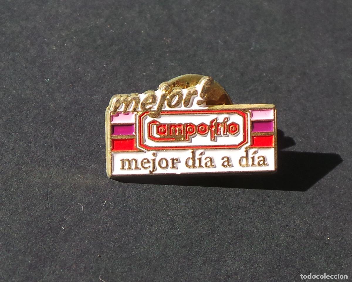 Pin's de collection: PIN PUBLICITARIO Y DE COLECCI&Oacute;N DE LA MARCA ESPA&Ntilde;OLA DE PRODUCTOS C&Aacute;RNICOS CAMPOFR&Iacute;O