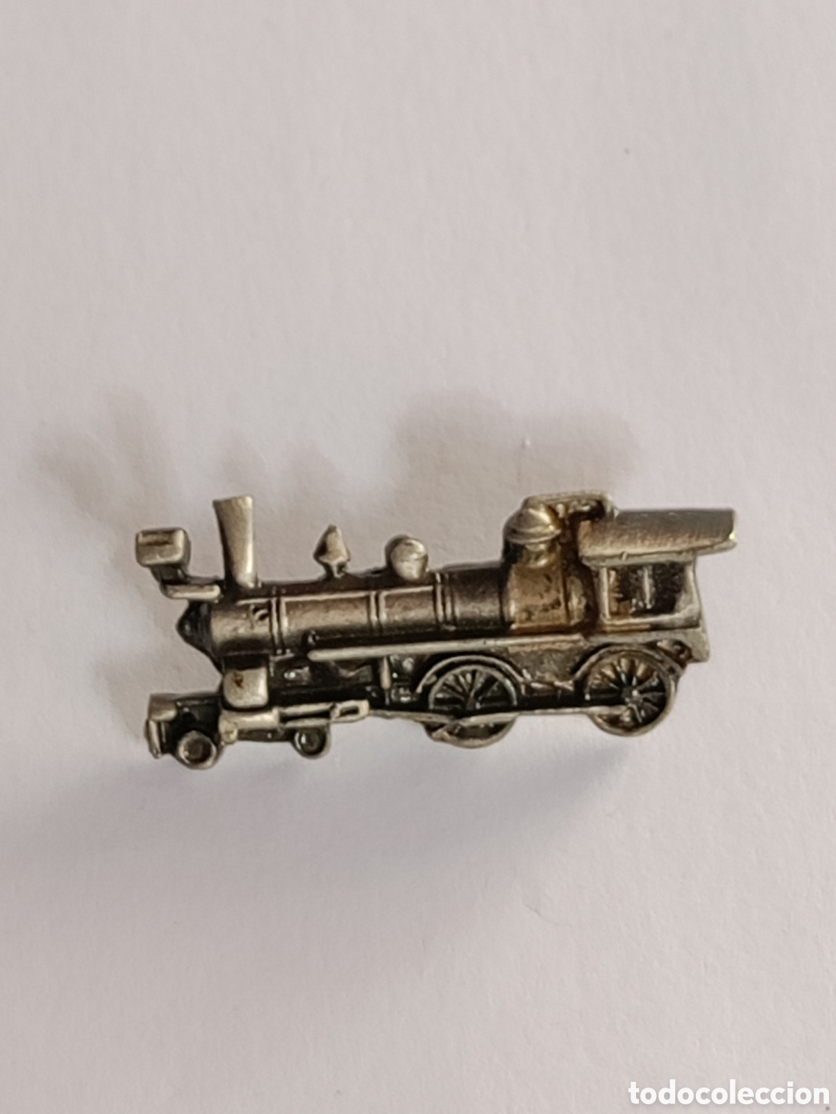 Pin's de collection: Broche alfiler locomotora tren uni&oacute;n Pacific metal 3,5cm raro