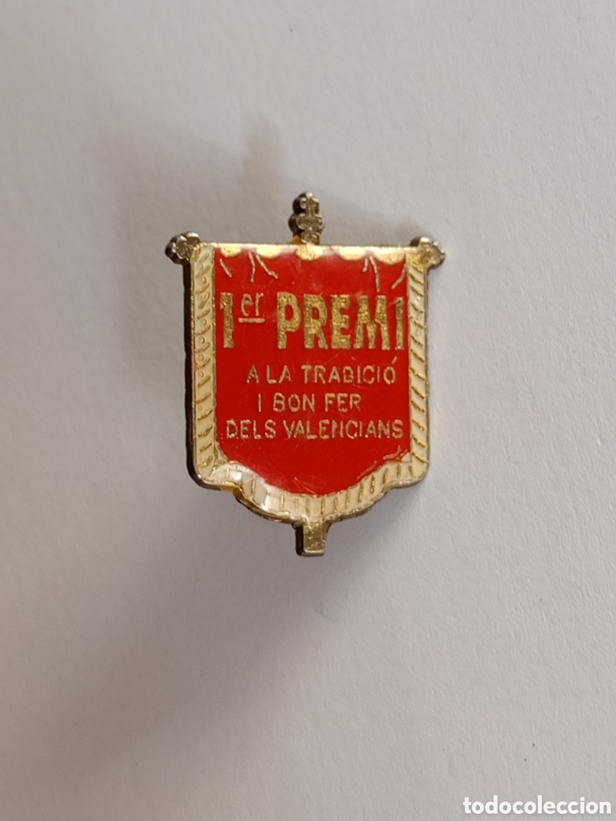 Pin's de collection: Antiguo Pin insignia 1 premi a la tradici&oacute; i bon fer dels valencians Argal