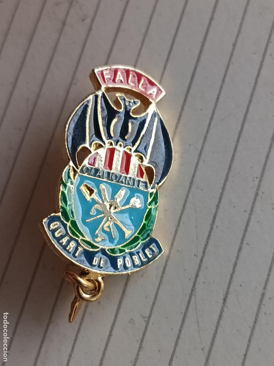 Pins de cole&ccedil;&atilde;o: Fallas de Valencia. Insignia Falla Alicante, Quart de Poblet