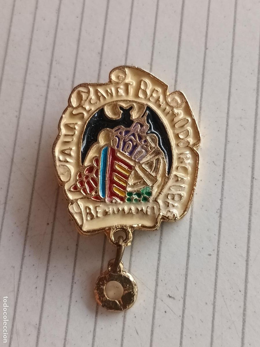 Pins de cole&ccedil;&atilde;o: Fallas de Valencia, insignia fallera de la Falla Secanet Benimod&oacute;, Benimamet