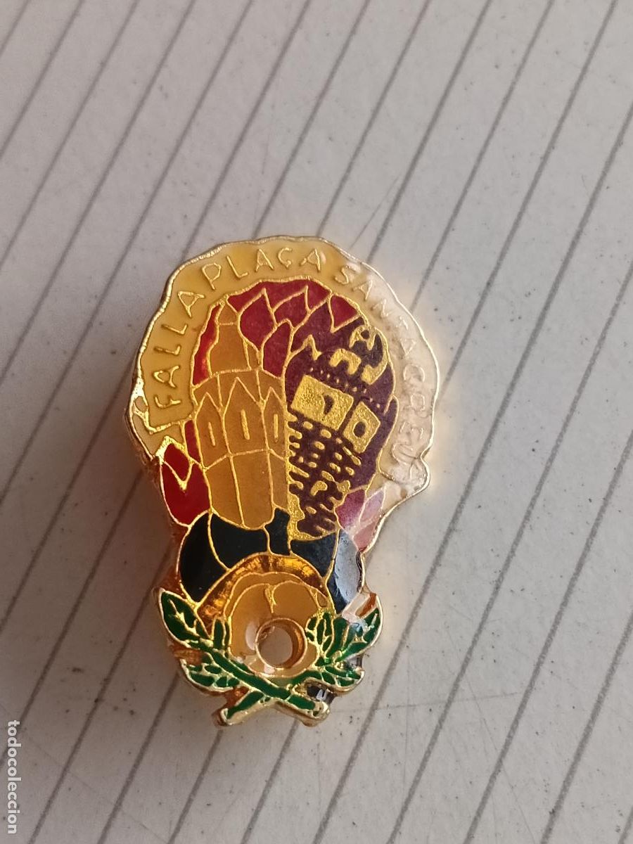 Collection pins: Fallas de Valencia, insignia fallera de la Falla Plaza Santa Creu