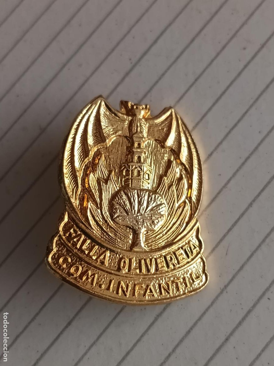 Pins de colecci&oacute;n: Fallas de Valencia, insignia fallera de la Falla Olivereta, infantil - Foto 1