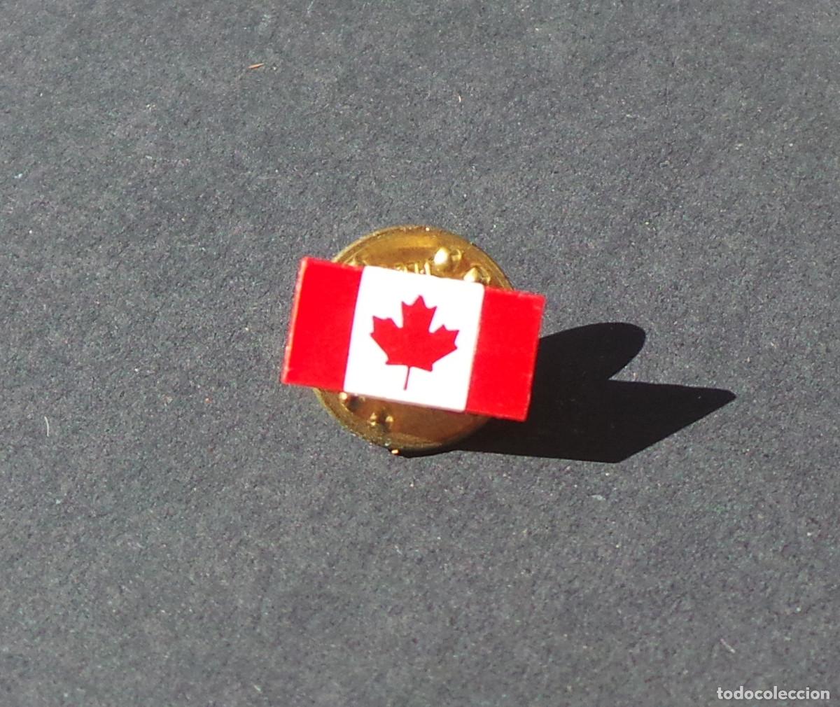 Pins de colecci&oacute;n: PIN DE SOLAPA CON LA BANDERA DE CANAD&Aacute;. - Foto 1