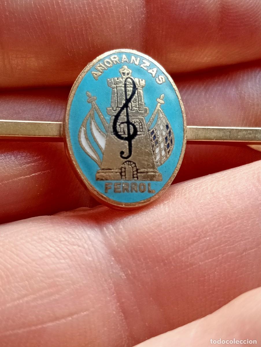 Pins de colecci&oacute;n: PISACORBATA AGRUPACI&Oacute;N ART&Iacute;STICA FERROLANA A&Ntilde;ORANZAS FERROL CORU&Ntilde;A RONDALLA INSIGNIA ALFILER PINS