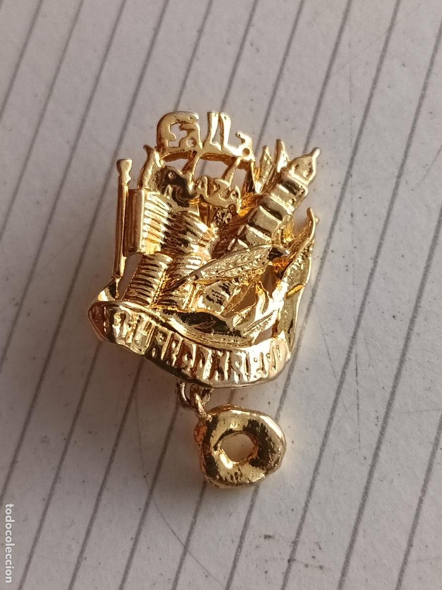 Pin's de collection: Fallas de Valencia, insignia fallera de la Falla Eduardo Marquina