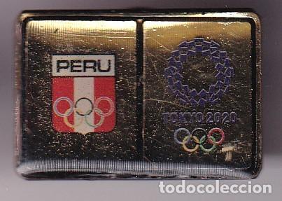 Pin's de collection: PIN DEL COMITE OLIMPICO DE PERU EN TOKYO 2020 (OLYMPIC GAMES)