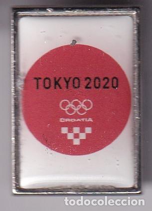 Pin's de collection: PIN DEL COMITE OLIMPICO DE CROACIA EN TOKYO 2020 (OLYMPIC GAMES)