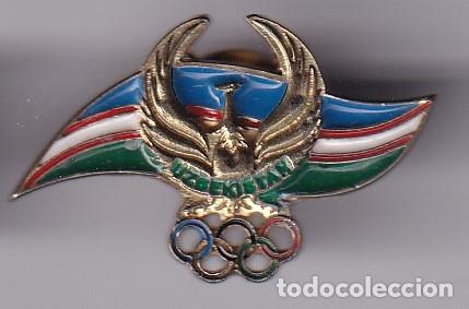 Pin's de collection: PIN DEL COMITE OLIMPICO DE UZBEKISTAN (OLYMPIC GAMES)