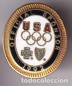 Sammlung von Pins: PIN DEL COMITE OLIMPICO DE ESTADOS UNIDOS (OLYMPIC GAMES) OFICIAL SPONSOR 1992 BARCELONA